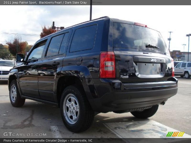 Blackberry Pearl / Dark Slate Gray 2011 Jeep Patriot Sport