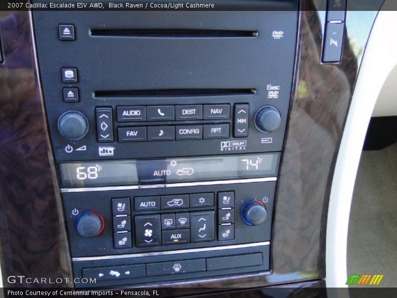 Controls of 2007 Escalade ESV AWD