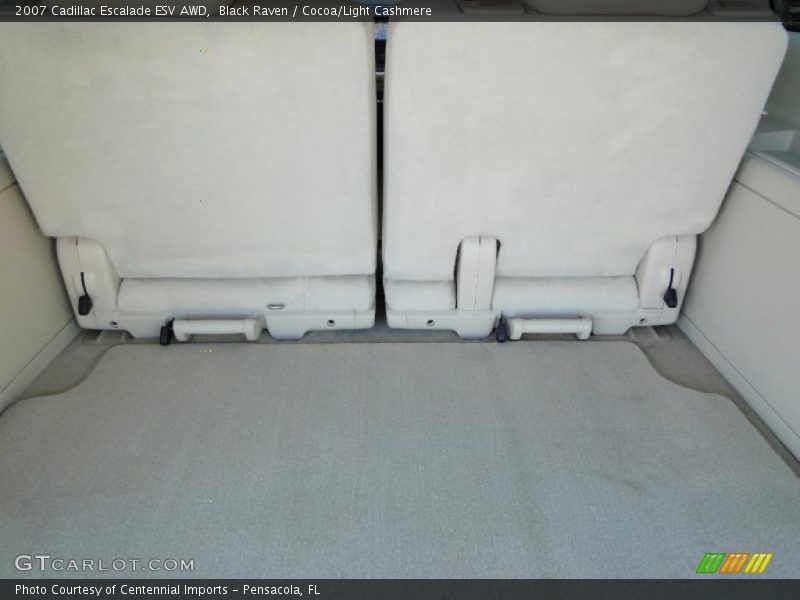 Black Raven / Cocoa/Light Cashmere 2007 Cadillac Escalade ESV AWD