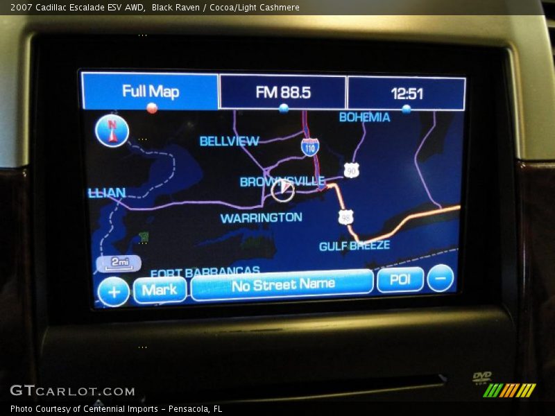 Navigation of 2007 Escalade ESV AWD