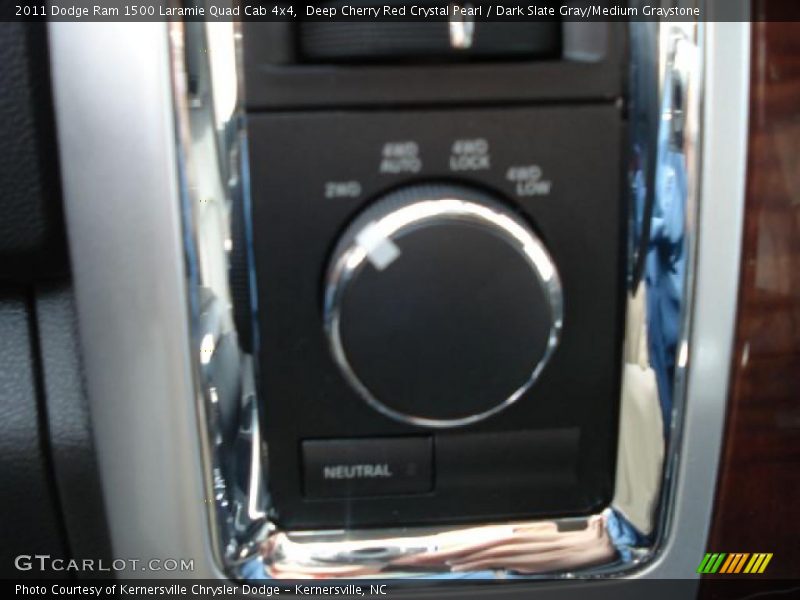Deep Cherry Red Crystal Pearl / Dark Slate Gray/Medium Graystone 2011 Dodge Ram 1500 Laramie Quad Cab 4x4