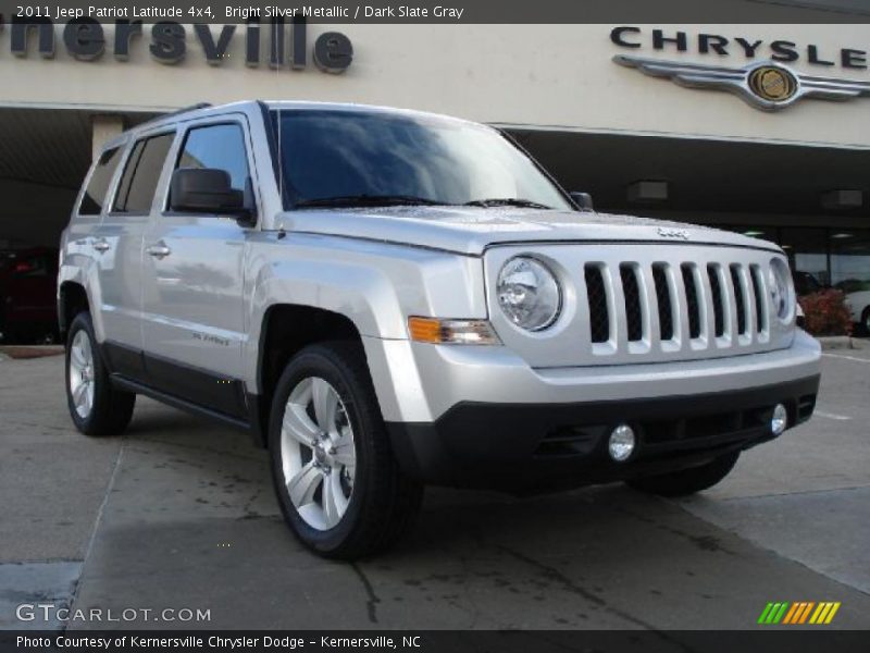 Bright Silver Metallic / Dark Slate Gray 2011 Jeep Patriot Latitude 4x4