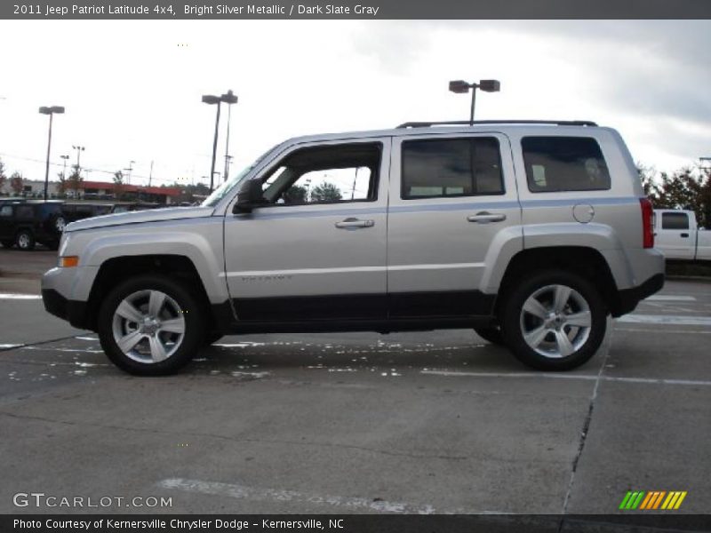 Bright Silver Metallic / Dark Slate Gray 2011 Jeep Patriot Latitude 4x4