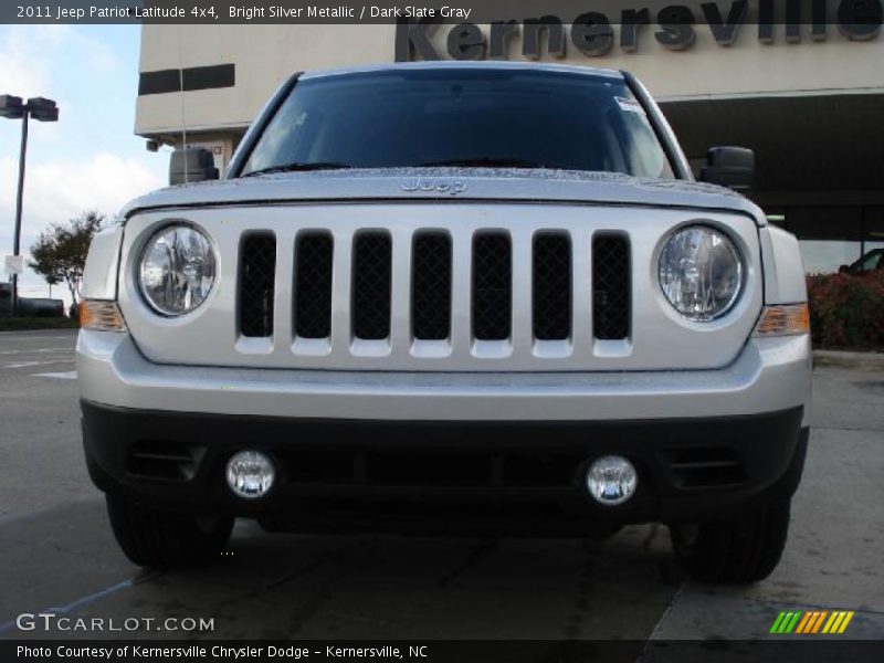 Bright Silver Metallic / Dark Slate Gray 2011 Jeep Patriot Latitude 4x4