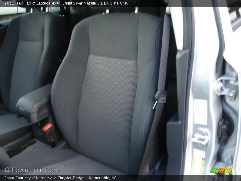 Bright Silver Metallic / Dark Slate Gray 2011 Jeep Patriot Latitude 4x4