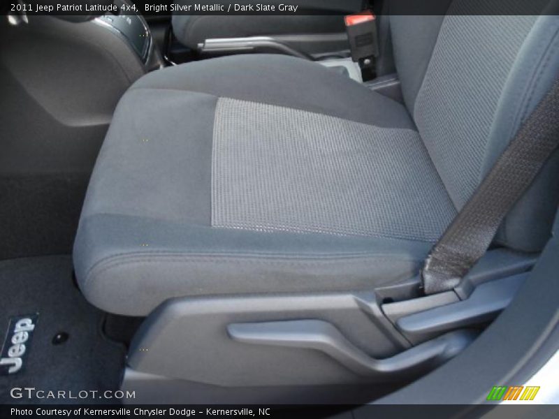 Bright Silver Metallic / Dark Slate Gray 2011 Jeep Patriot Latitude 4x4