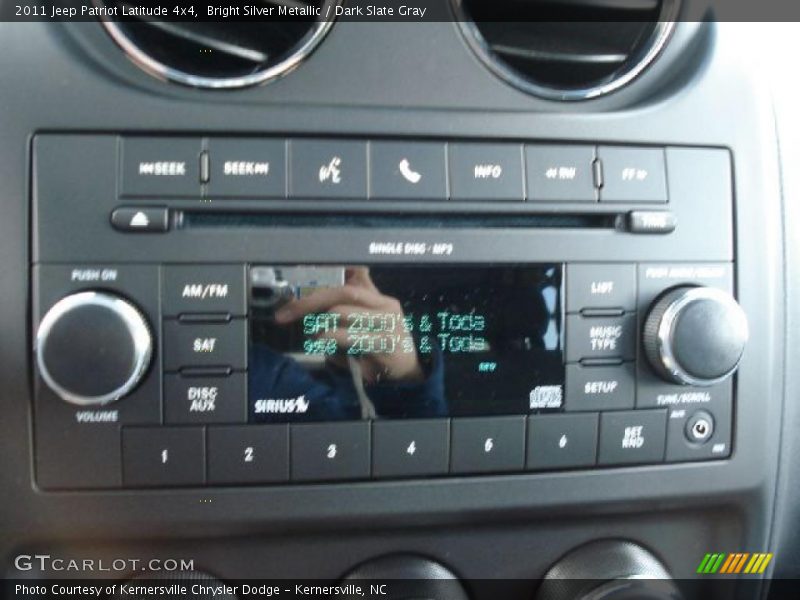 Bright Silver Metallic / Dark Slate Gray 2011 Jeep Patriot Latitude 4x4