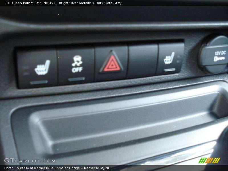 Bright Silver Metallic / Dark Slate Gray 2011 Jeep Patriot Latitude 4x4