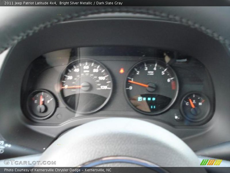 Bright Silver Metallic / Dark Slate Gray 2011 Jeep Patriot Latitude 4x4