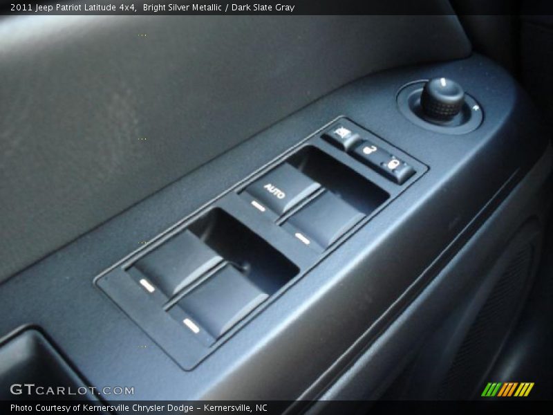 Bright Silver Metallic / Dark Slate Gray 2011 Jeep Patriot Latitude 4x4