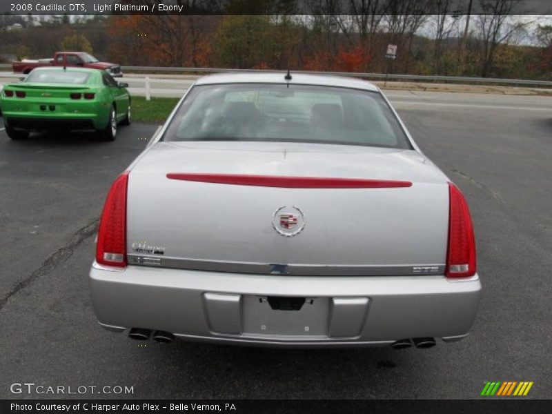 Light Platinum / Ebony 2008 Cadillac DTS