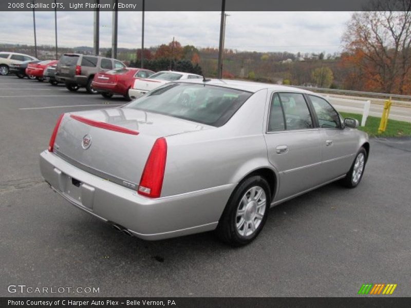 Light Platinum / Ebony 2008 Cadillac DTS