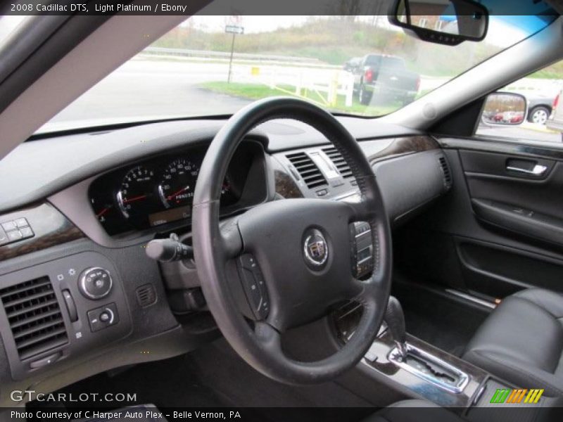 Dashboard of 2008 DTS 