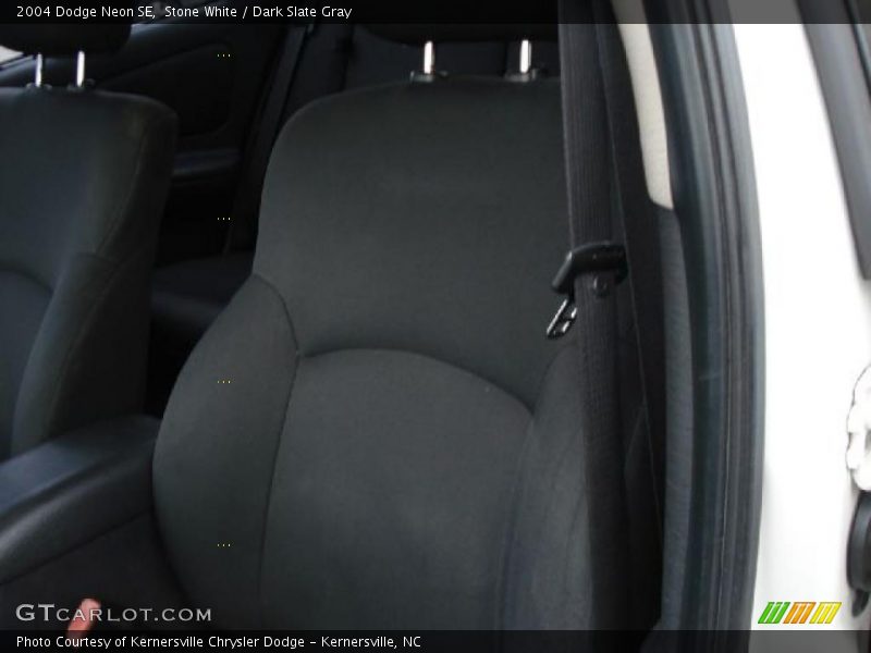 Stone White / Dark Slate Gray 2004 Dodge Neon SE