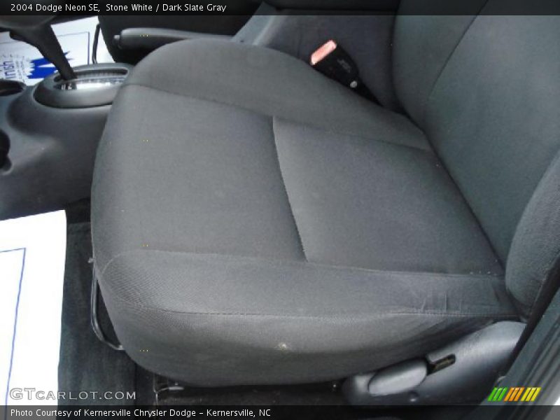 Stone White / Dark Slate Gray 2004 Dodge Neon SE