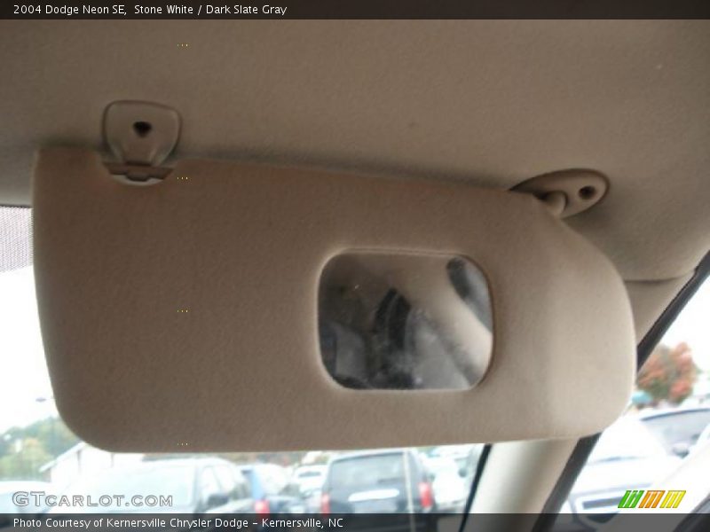 Stone White / Dark Slate Gray 2004 Dodge Neon SE
