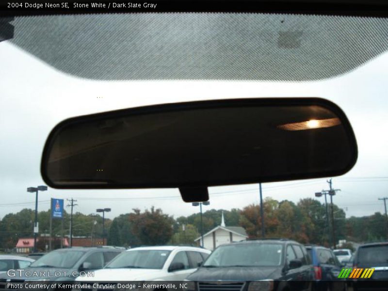 Stone White / Dark Slate Gray 2004 Dodge Neon SE