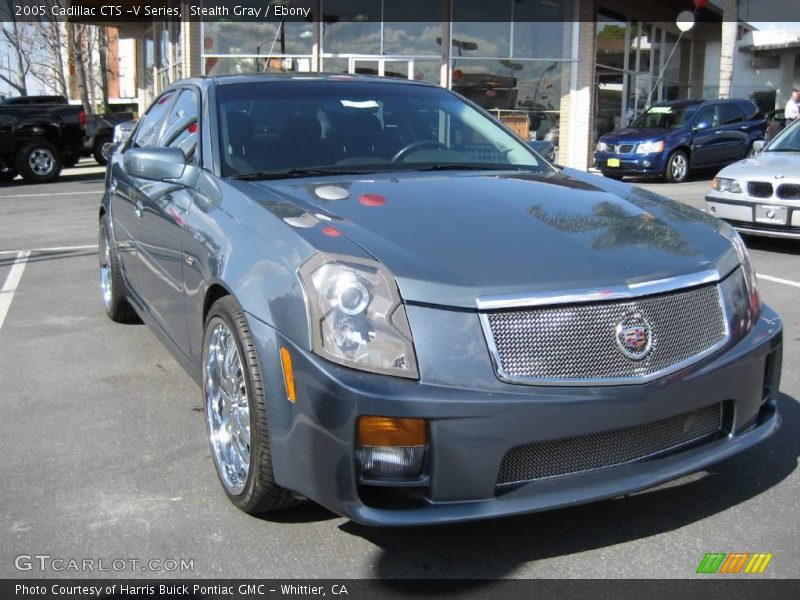 Stealth Gray / Ebony 2005 Cadillac CTS -V Series