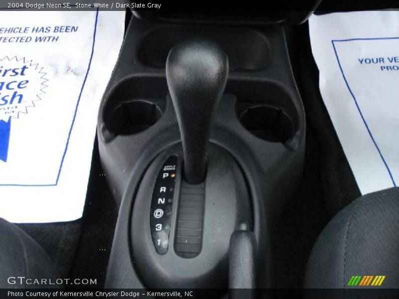 Stone White / Dark Slate Gray 2004 Dodge Neon SE