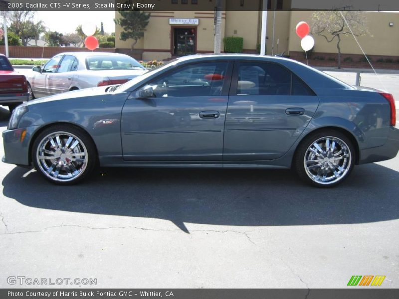 Stealth Gray / Ebony 2005 Cadillac CTS -V Series