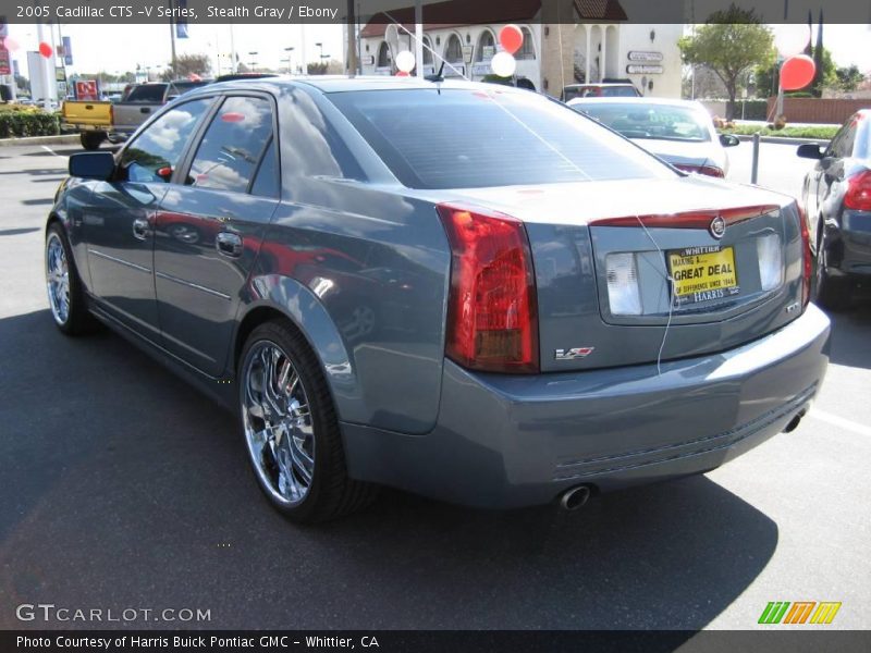 Stealth Gray / Ebony 2005 Cadillac CTS -V Series