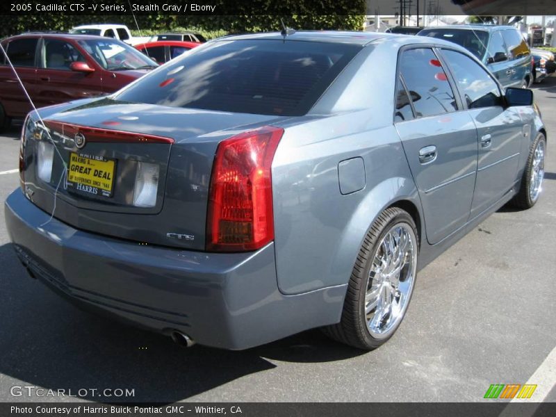 Stealth Gray / Ebony 2005 Cadillac CTS -V Series