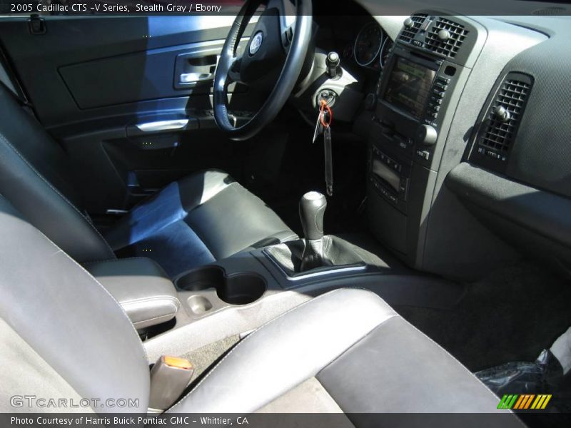 Stealth Gray / Ebony 2005 Cadillac CTS -V Series