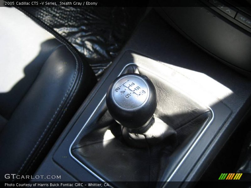 Stealth Gray / Ebony 2005 Cadillac CTS -V Series