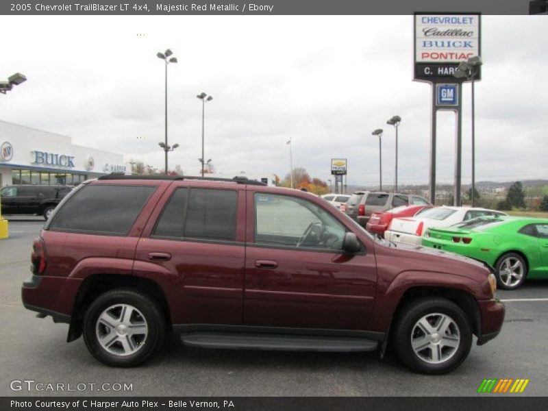 Majestic Red Metallic / Ebony 2005 Chevrolet TrailBlazer LT 4x4