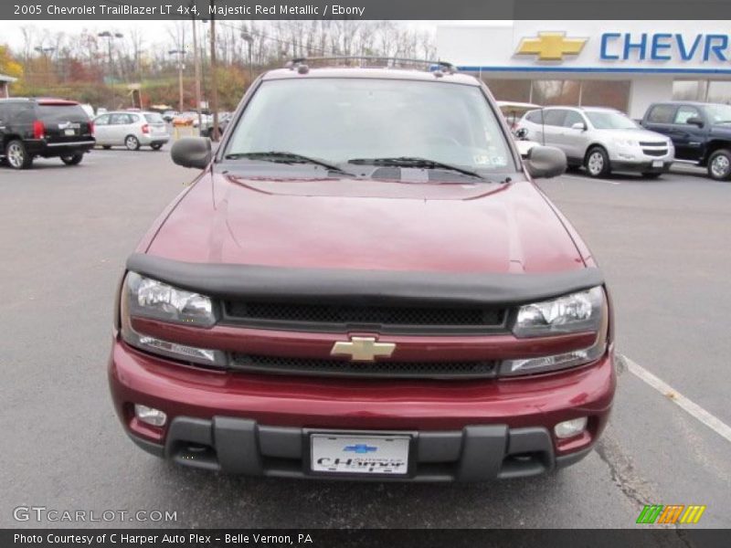 Majestic Red Metallic / Ebony 2005 Chevrolet TrailBlazer LT 4x4