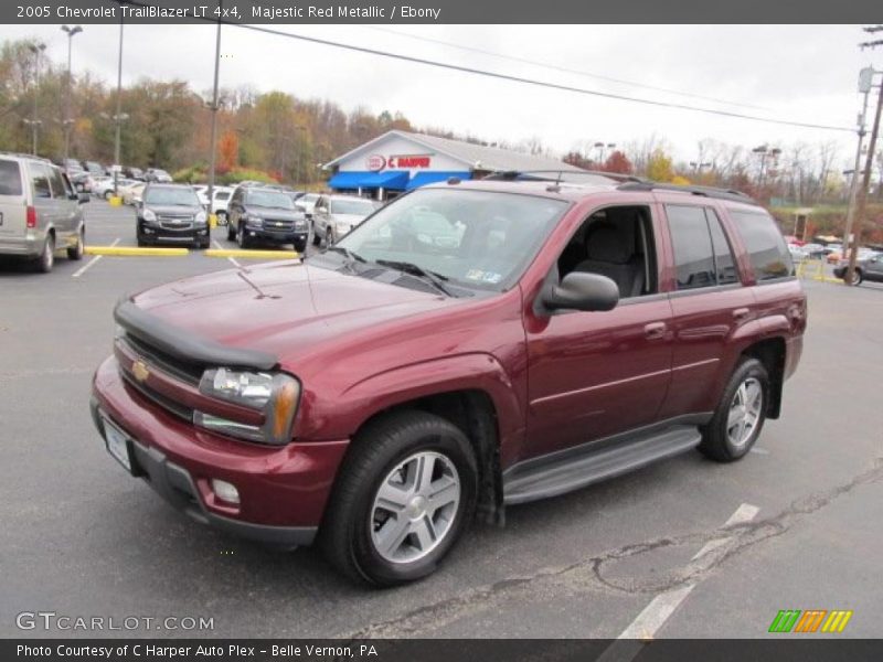 Majestic Red Metallic / Ebony 2005 Chevrolet TrailBlazer LT 4x4