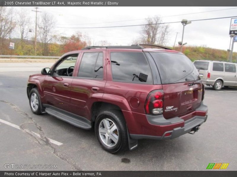 Majestic Red Metallic / Ebony 2005 Chevrolet TrailBlazer LT 4x4