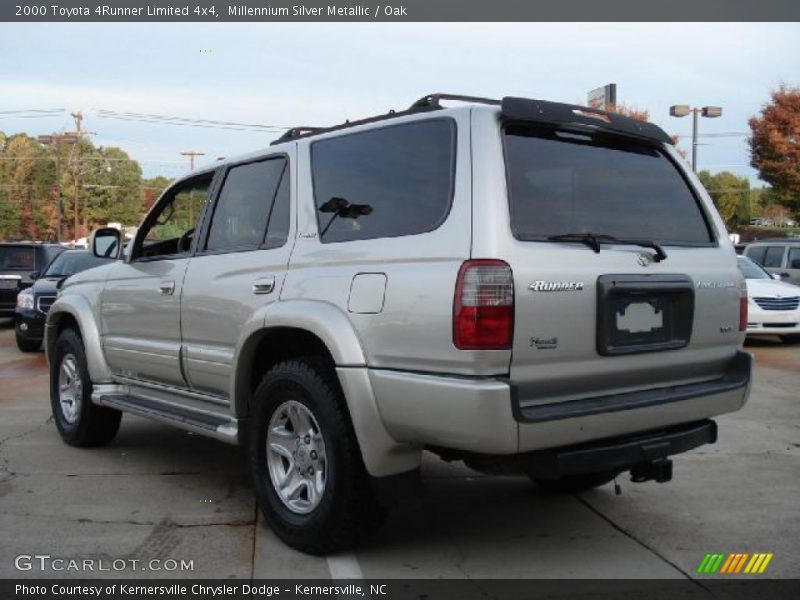 Millennium Silver Metallic / Oak 2000 Toyota 4Runner Limited 4x4