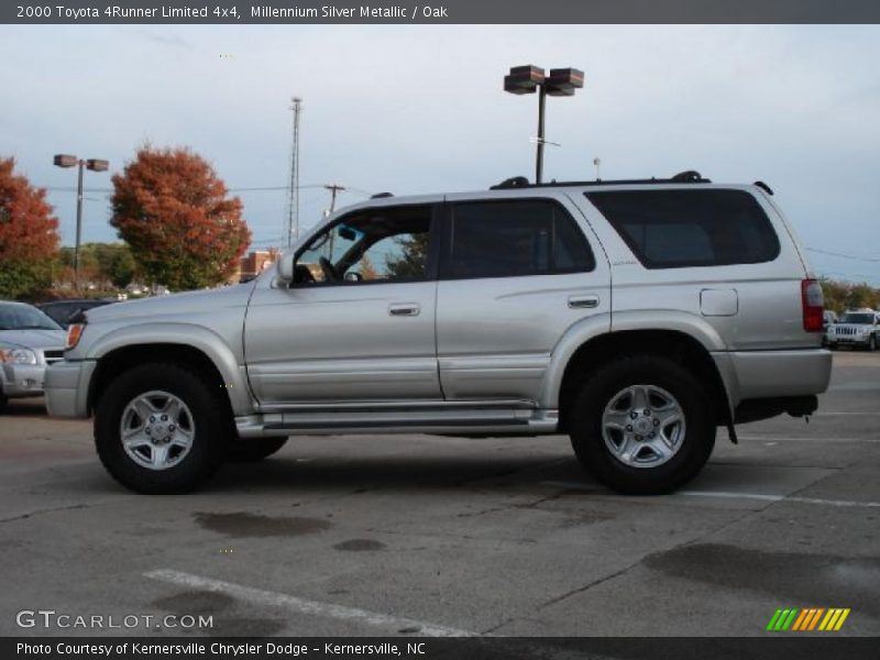 Millennium Silver Metallic / Oak 2000 Toyota 4Runner Limited 4x4