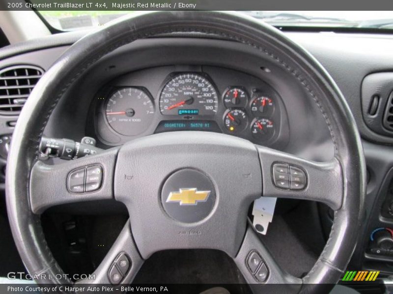 Majestic Red Metallic / Ebony 2005 Chevrolet TrailBlazer LT 4x4