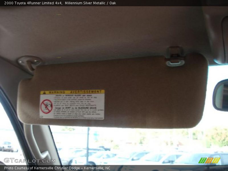 Millennium Silver Metallic / Oak 2000 Toyota 4Runner Limited 4x4