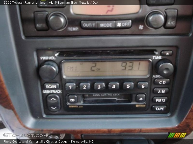 Millennium Silver Metallic / Oak 2000 Toyota 4Runner Limited 4x4