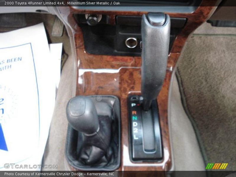 Millennium Silver Metallic / Oak 2000 Toyota 4Runner Limited 4x4