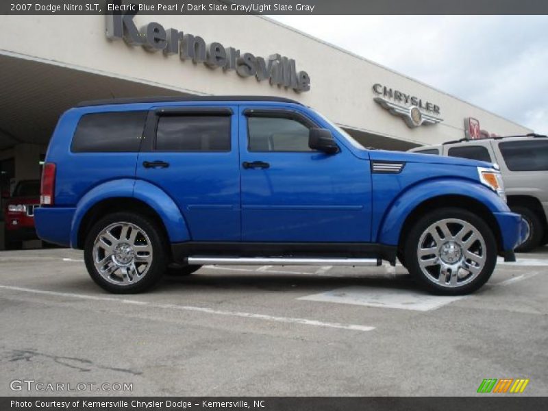 Electric Blue Pearl / Dark Slate Gray/Light Slate Gray 2007 Dodge Nitro SLT