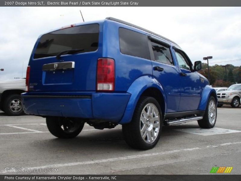 Electric Blue Pearl / Dark Slate Gray/Light Slate Gray 2007 Dodge Nitro SLT