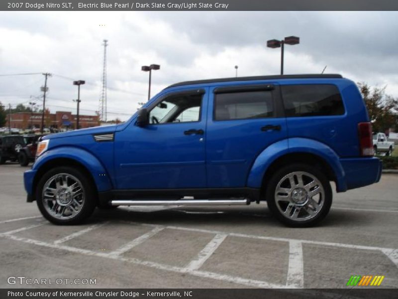 Electric Blue Pearl / Dark Slate Gray/Light Slate Gray 2007 Dodge Nitro SLT