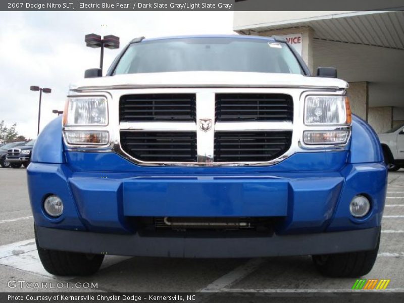 Electric Blue Pearl / Dark Slate Gray/Light Slate Gray 2007 Dodge Nitro SLT