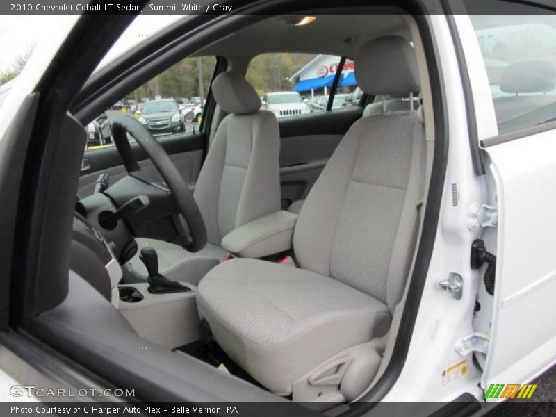 Summit White / Gray 2010 Chevrolet Cobalt LT Sedan