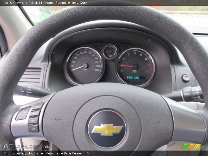 Summit White / Gray 2010 Chevrolet Cobalt LT Sedan