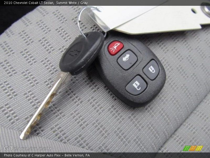 Summit White / Gray 2010 Chevrolet Cobalt LT Sedan