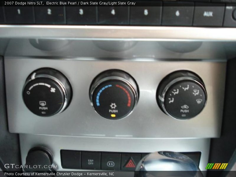 Electric Blue Pearl / Dark Slate Gray/Light Slate Gray 2007 Dodge Nitro SLT
