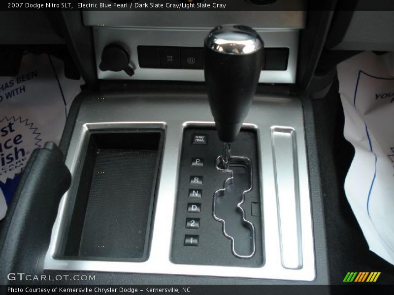 Electric Blue Pearl / Dark Slate Gray/Light Slate Gray 2007 Dodge Nitro SLT