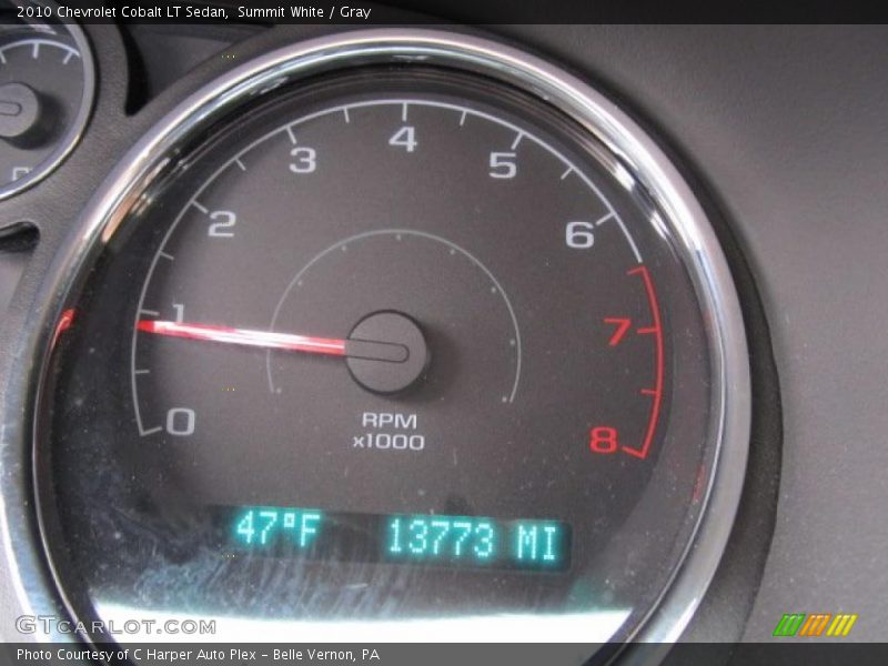 Summit White / Gray 2010 Chevrolet Cobalt LT Sedan