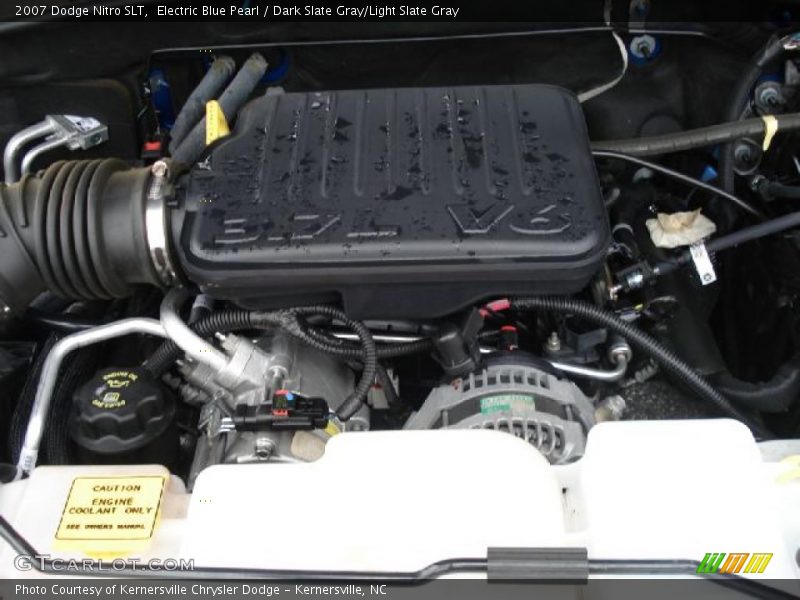 Electric Blue Pearl / Dark Slate Gray/Light Slate Gray 2007 Dodge Nitro SLT