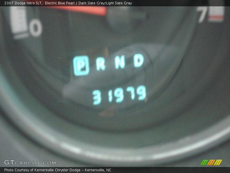 Electric Blue Pearl / Dark Slate Gray/Light Slate Gray 2007 Dodge Nitro SLT